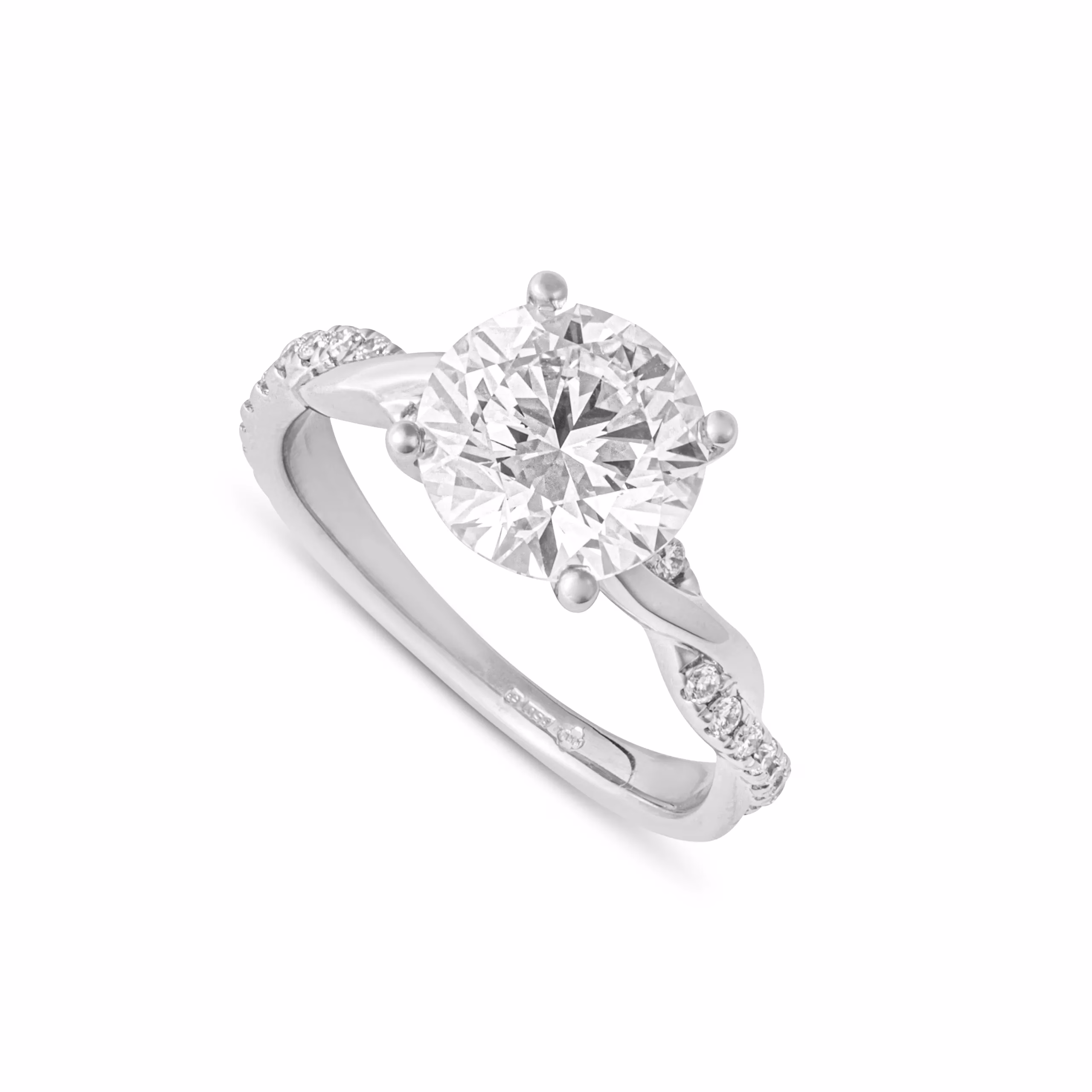 Custom Solitaire Engagement Ring